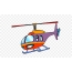 Purple helicopter