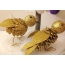 Golden bird cones