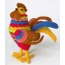 Knitted rooster