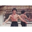 Frame from movie with Bruce Lee