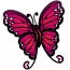 Lilac бабочка