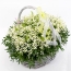 Lilies of the valley in a basket