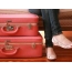Painted Suitcases