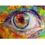Colorful eye paints
