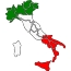 Карта Италиянын