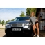 Girl and BMW X5