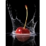 Cherry in the water