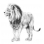 Painted lion