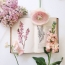 Book, flowers