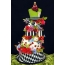 Cake "Alice in Wonderland"