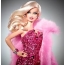 Barbie in a pink dress