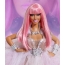 Barbie ვარდისფერი თმა
