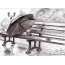 Umbrella on the bench