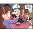 The main characters from Gravity Falls