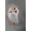 Ballerina in a white tutu