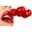 Ripe cherry lips