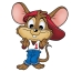 Myš z karikatúry