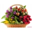 Basket of tulips