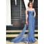 Long dress with open shoulders