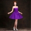 Koarte purple jurk
