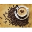 Heart in a cup of coffee