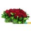 Оригинален букет со црвени рози