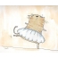 Смешни мачка балерина