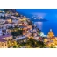 Axşam şəhər Amalfi