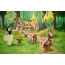 Frame from the cartoon "Snow White and the Seven Dwarfs"