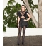 Kate Beckinsale in a black dress