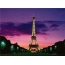 Beautiful sunset, Eiffel Tower