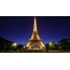 Eiffel tower in lights