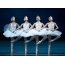 Balletdancers op poadium