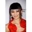 Bai Ling in a red dress