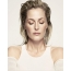 Photo of Gillian Anderson with eyes closed
