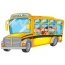 Cool bus with children