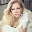 Avril Lavigne in a white sweater