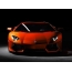 Oransje Lamborghini