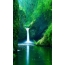 Beautiful waterfall on the screen saver