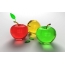 Multicolored apples