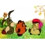Owl, Winnie the Pooh și măgarul Eeyore