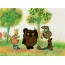 Piglet, Winnie the Pooh and Rabbit нар