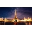 Tŵr Eiffel Glowing