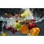 Fruit in the water