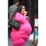 BBW in a pink suit