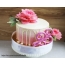 کیک با گل برای 23 سال