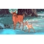 Bambi med mor i skoven