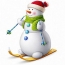 Pag-ski sa Snowman