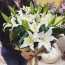 Bó hoa loa kèn trắng