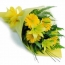 Bouquet gule blomster